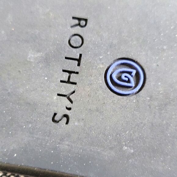 Rothy's Black and White Rounded Toe Ballet Flats Size 7.5 - Picture 6 of 8